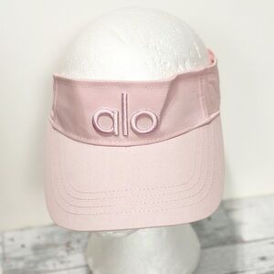 Alo Pink Visor Hat NEW